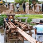 Prefeitura Municipal de Santa Maria das Barreiras inicia a reconstrução da ponte sobre o Rio Periquito