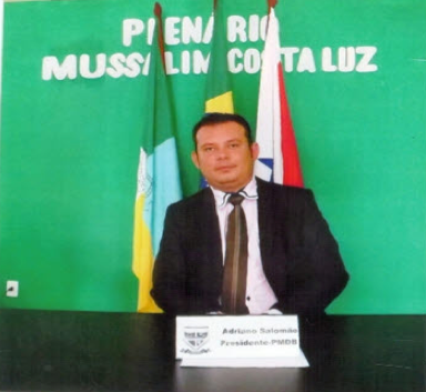 Vereador Adriano Salomão Costa de Carvalho Filho