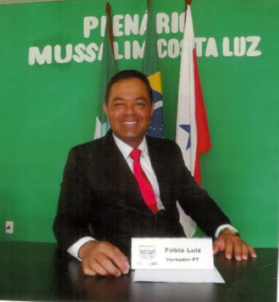 Vereador Fábio Luiz dos Santos